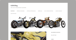 Desktop Screenshot of blog.usm-motorcycles.de